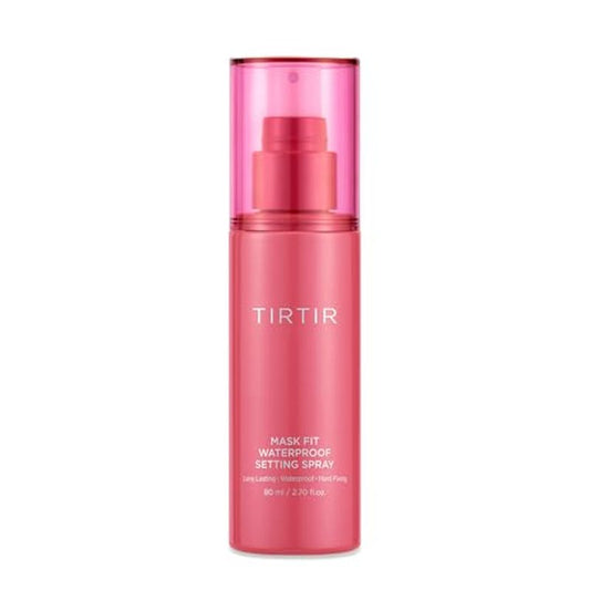 TIRTIR Waterproof Setting Spray ? 24 Hour Long Lasting Fix, Sweatproof Water Resistant Makeup Finisher ? Ethanol Free, Semi Matte Finish for Oily Skin ? Korean Makeup Fixer