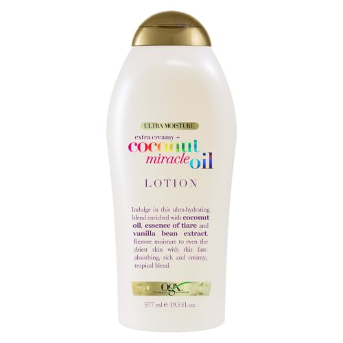 OGX Extra Creamy Coconut Miracle Oil Body Lotion - 19.5 oz