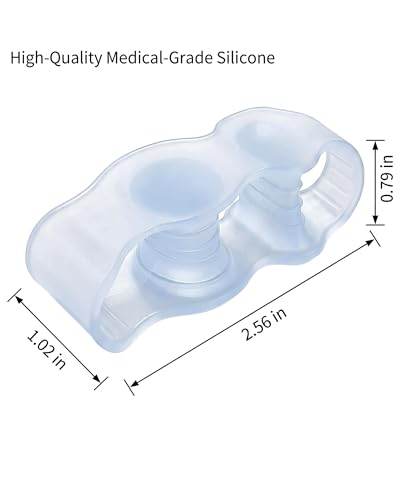 Silicone Toe Separators for Bunion Relief - 3-Pair Value Pack