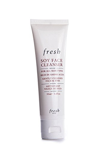 Fresh Soy Face Cleanser 1.6 oz - Lightly Herbal, Refreshing, Dissipates After Rinse