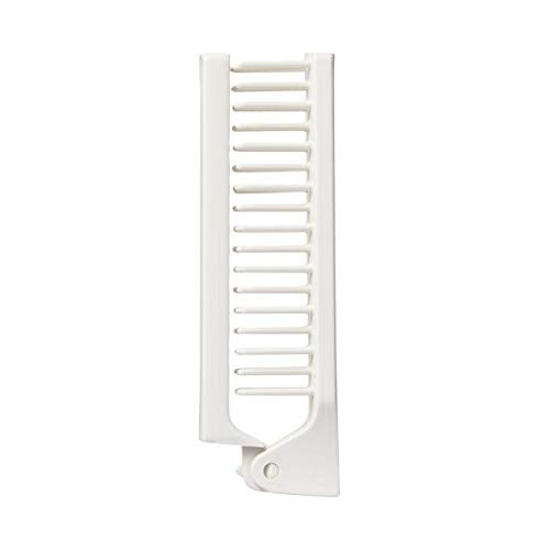 MUJI Polypropylene Folding Hair Brush - Portable Travel Size