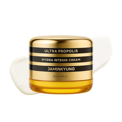 Jaminkyung Triple Propolis & Snail Mucin Face Cream for Glass Skin, 1.69 fl oz