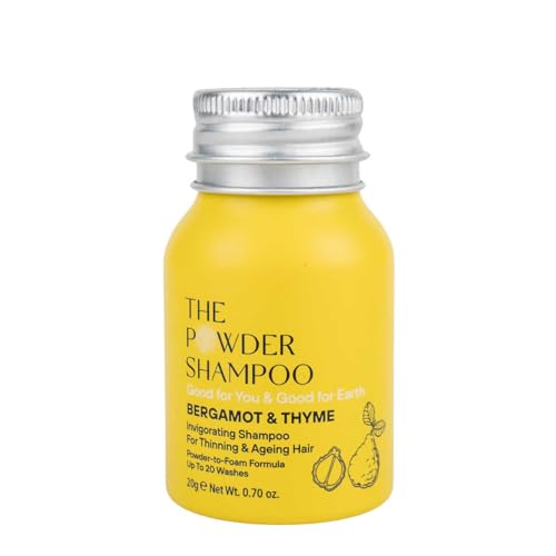 The Powder Shampoo Invigorating Foaming Powder for Thinning Hair, Vegan