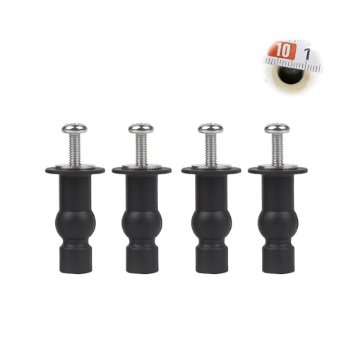 9mm Toilet Seat Screws Kit for Kohler Models - Set of 4