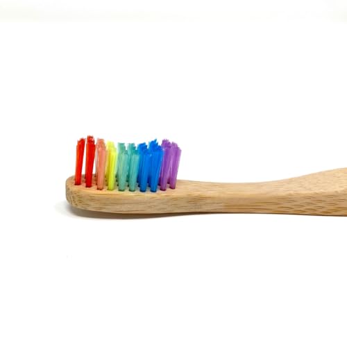 Eco-Friendly Bamboo Toothbrush Set for Adults - Soft Bristles, Pack of 4