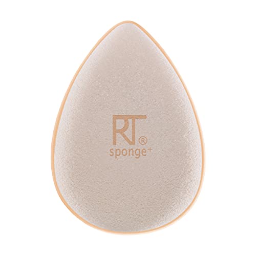 Real Techniques Miracle Cleansing Sponge 1 Count - Dual-Sided Facial Exfoliating & Hydrating Tool