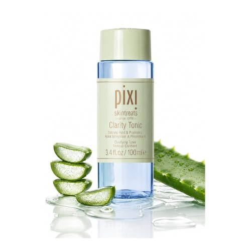 Pixi Clarity Tonic 3.4 Fl Oz - AHA & BHA Salicylic Acid Pore Minimizer