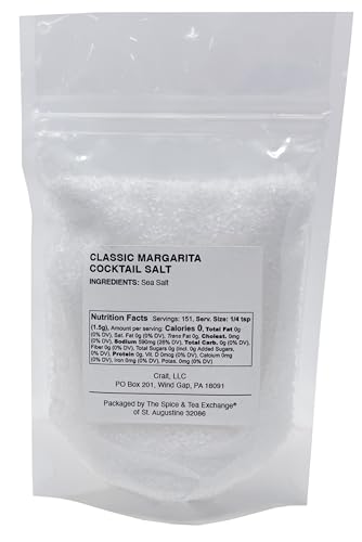 Classic Margarita Salt Rimmer - 8oz Resealable Cocktail Salt