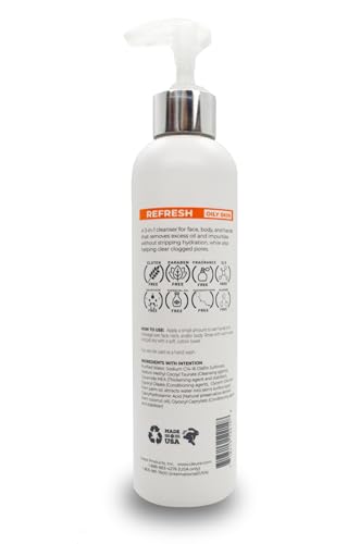 Cleure Fragrance Free Body Wash for Sensitive Skin & Eczema - 12 oz (Pack of 1)