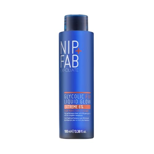 Nip + Fab Glycolic Fix Liquid Glow Extreme Exfoliating Toner 6.4 fl oz
