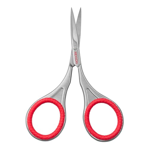 Revlon Curved Blade Cuticle Scissors – Precision Stainless Steel Trimmer