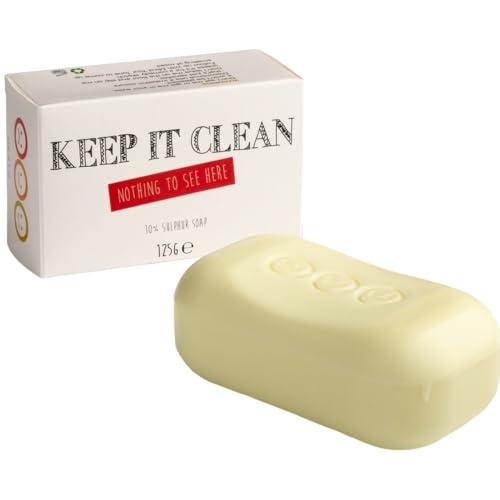 Sulfur Bar Soap for Acne & Skin Purification - Keep It Clean by whytheface