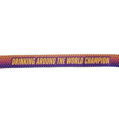 Drinking Around the World Challenge Medal with Tattoos – Epcot World Showcase Celebration