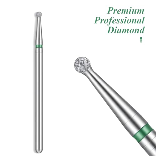 10-Piece Stainless Steel Cuticle Drill Bit Set for Nail Care