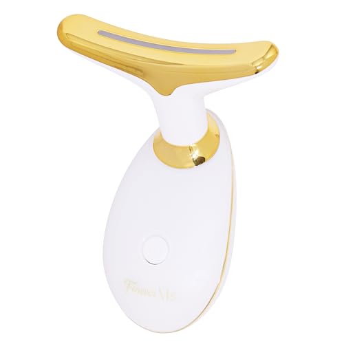 Red Light Therapy Face Massager with 7 LED Colors for Skin Tightening & Lifting