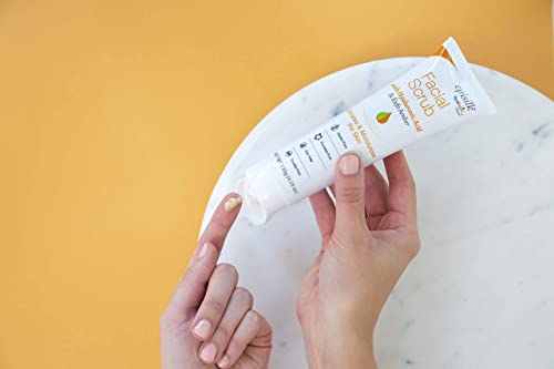Hyalogic Episilk Facial Scrub Standard Packaging - Gentle Daily Exfoliator with Amber & Hyaluronic Acid, 130g