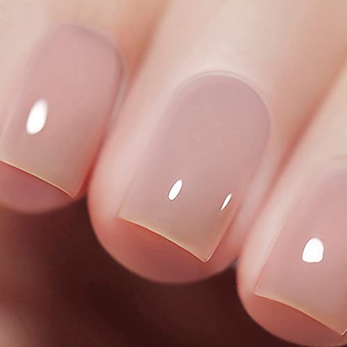 Vishine Gel Nail Polish Neutral Pink 0.5 fl oz – Long-Lasting, Vegan Friendly Manicure