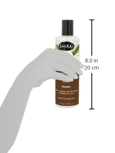 ShiKai Coconut Shower Gel 12oz - Moisturizing Body Wash