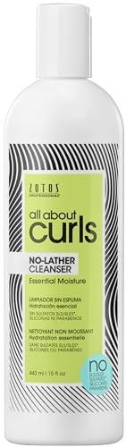 All About Curls No-Lather Curling Shampoo 15oz - Vegan, Sulfate & Paraben Free