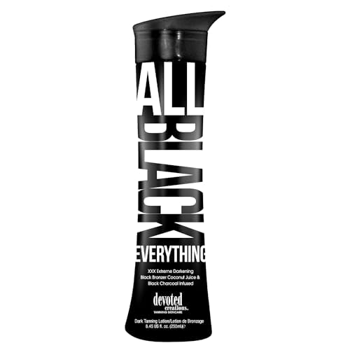 Devoted Creations All Black Everything Dark Tanning Lotion