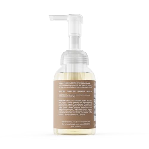 Deep Steep Foaming Hand Wash Brown Sugar Vanilla with Hyaluronic Acid 8oz