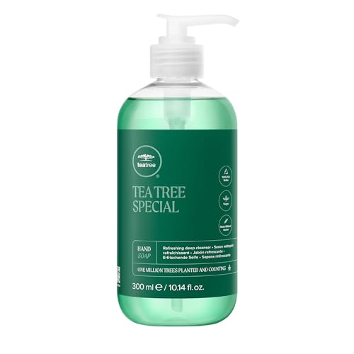 Tea Tree Liquid Hand Soap - Deep Cleansing & Refreshing, 10.14 Fl Oz