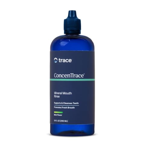 Trace Minerals ConcenTrace Mouthwash, Peppermint - 10 fl oz