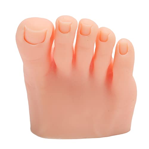 Dioche Silicone Half Foot Model for Nail Art Training and Pedicure