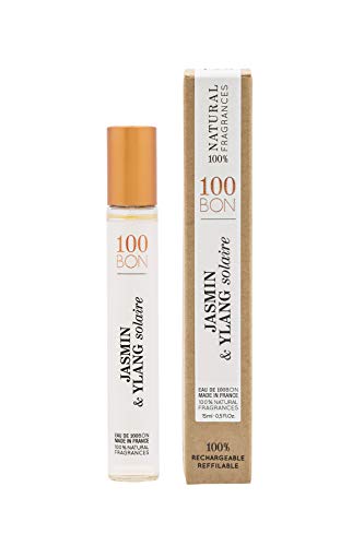 100 BON Jasmin & Ylang Solaire Natural Floral Fragrance, 0.5 Fl Oz