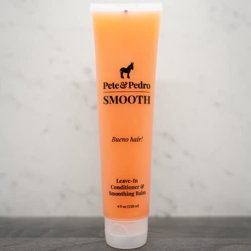 Pete & Pedro Smooth Leave-In Conditioner 4 oz | Nourishing Moisture & Frizz Control
