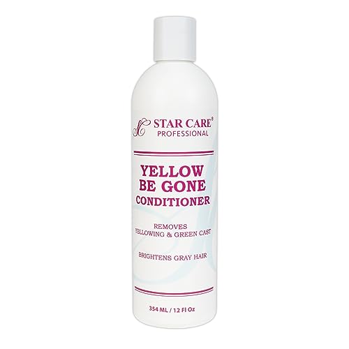 STAR CARE Yellow Be Gone Toning Conditioner 12oz - Brass Neutralizer