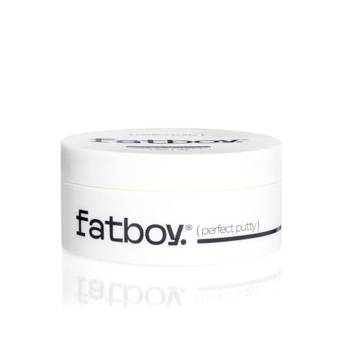 Fatboy Hair Perfect Putty - Medium Hold Matte Finish Styling Clay for All Hair Types, 2.6 Oz