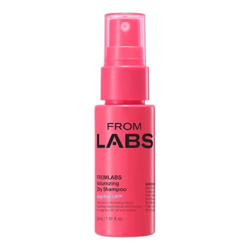 FROMLABS Non-Aerosol Dry Shampoo Spray 30ml - Talc-Free & Oil-Absorbing