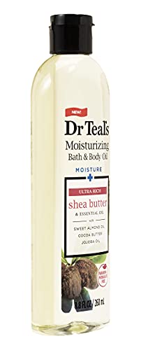 Dr. Teal's Moisturizing Bath & Body Oil with Shea Butter, 2-Pack