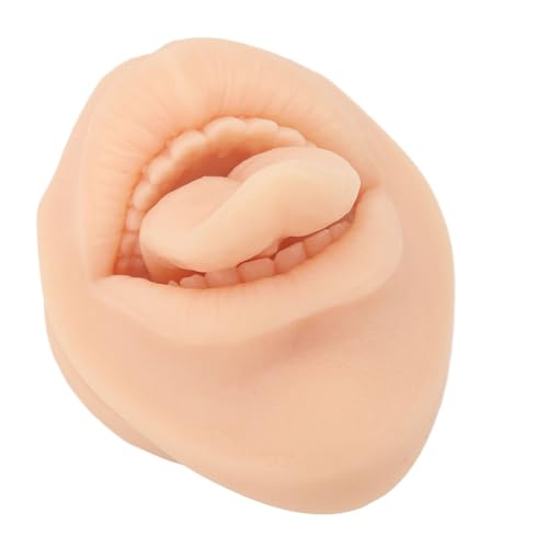 Gernie Silicone Tongue Practice Model for Piercing Training & Medical Display