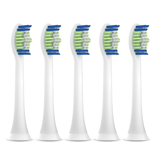 Reach SmileSonic Pro Essential Clean Replacement Toothbrush Heads - 5 Pack for Philips Sonicare