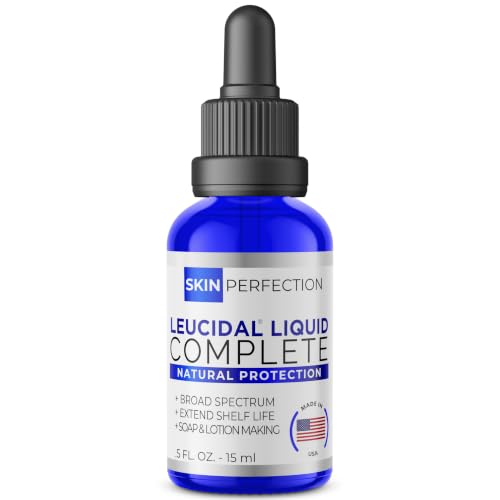 Leucidal Liquid Natural Preservative for DIY Skincare - 0.5 oz