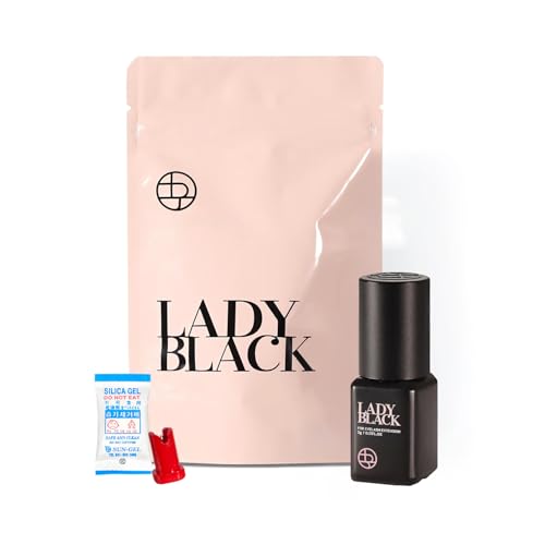 Lady Black Eyelash Extension Glue 5g - Fast-Drying Professional Lash Adhesive
