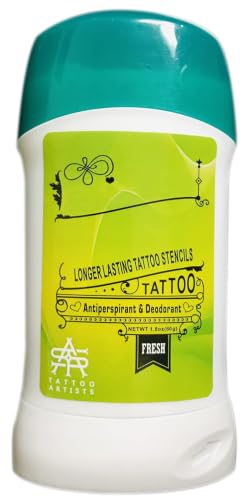WIDGETCO Tattoo Transfer Stick & Skin Solution for Temporary Body Art