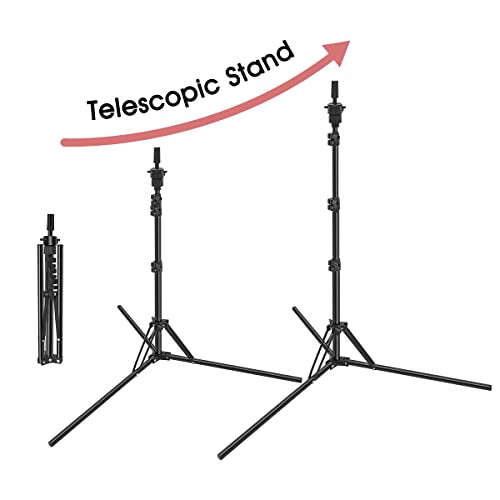 Adjustable Foldable Wig Stand Tripod for Hairdressing Training