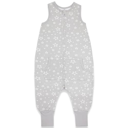 Bublo Baby Toddler Sleep Sack with Feet - 3-4T, 100% Cotton