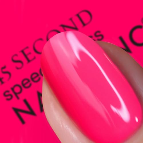 Nails Inc Speedy 45 Second Neon Pink Nail Polish - Blake Variation