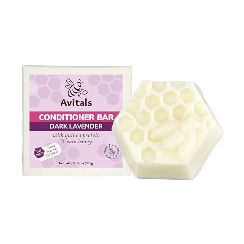 Lavender & Patchouli Conditioner Bar with Quinoa Protein