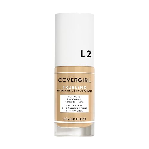 COVERGIRL TruBlend Liquid Makeup Classic Ivory L2 1 Fl Oz - Flawless, Oil-Free Foundation