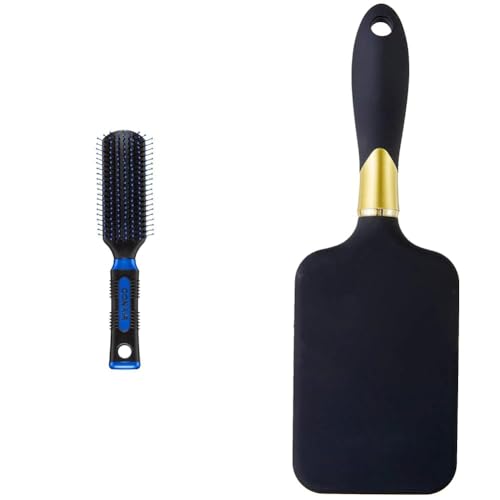 Conair Salon Results Velvet Touch Paddle Hairbrush for Thick Hair