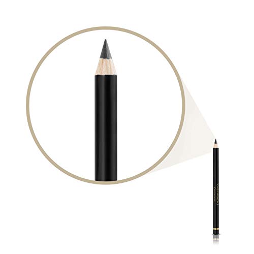 Max Factor Eyebrow Pencil #1 Ebony 1 Pc - Long-Lasting, Precise Definition with Brush