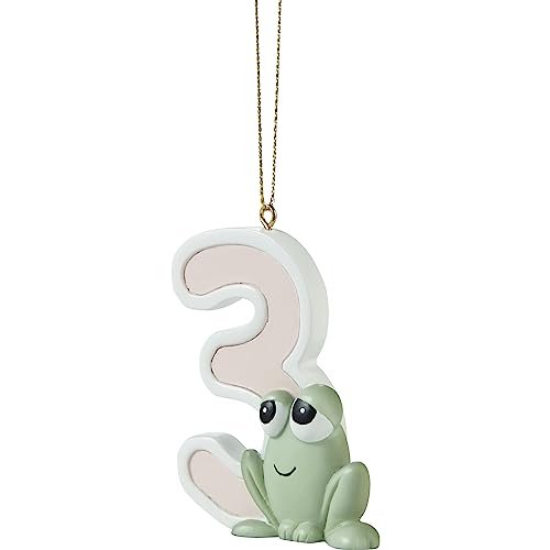 Precious Moments 3rd Christmas Frog Resin Ornament
