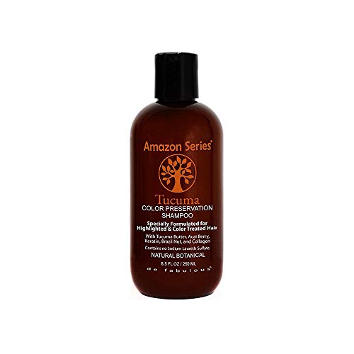 Amazon Series Tucuma Color Preservation Shampoo 8.5 oz - Moisturizes & Protects Hair