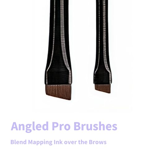 Complete Brow Mapping Kit with Ink Roller & Ruler for Eyebrows