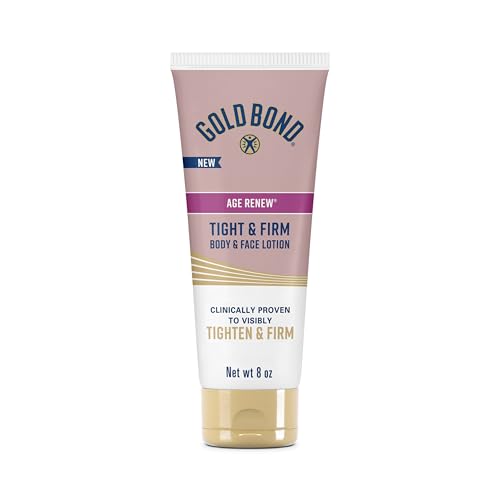 Gold Bond Age Renew Tight & Firm Lotion - 8 oz Skin Firming Cream for Body & Face